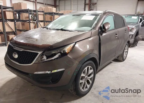 2014 Kia Sportage Lx z USA, uszkodzony, nr VIN KNDPB3AC9E7608259
